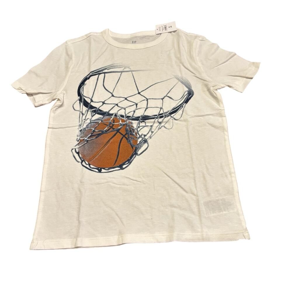 NWT boys Gap kids basketball top sz M